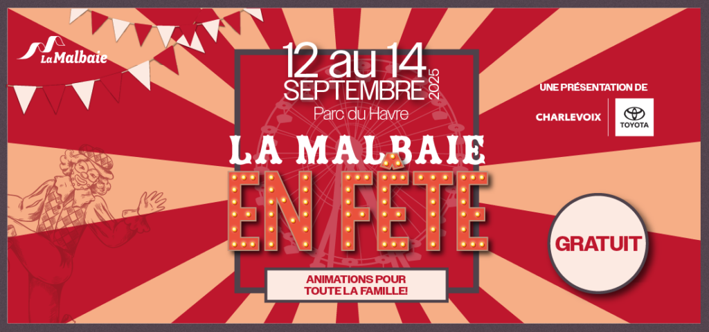 evenement general malbaie fete meta slide ville de la malbaie 1024x480 Malbaie en Fête