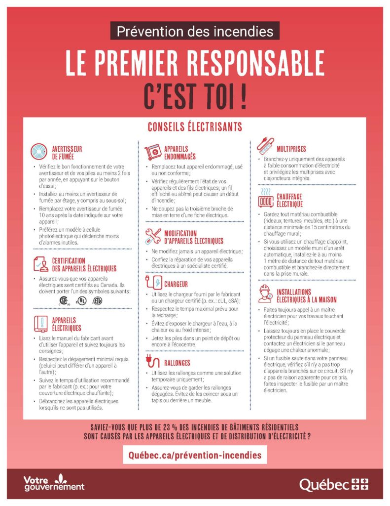 Protégez votre foyer : les bons réflexes contre le feu conseils electrisants ville de la malbaie 791x1024 Protégez votre foyer : les bons réflexes contre le feu