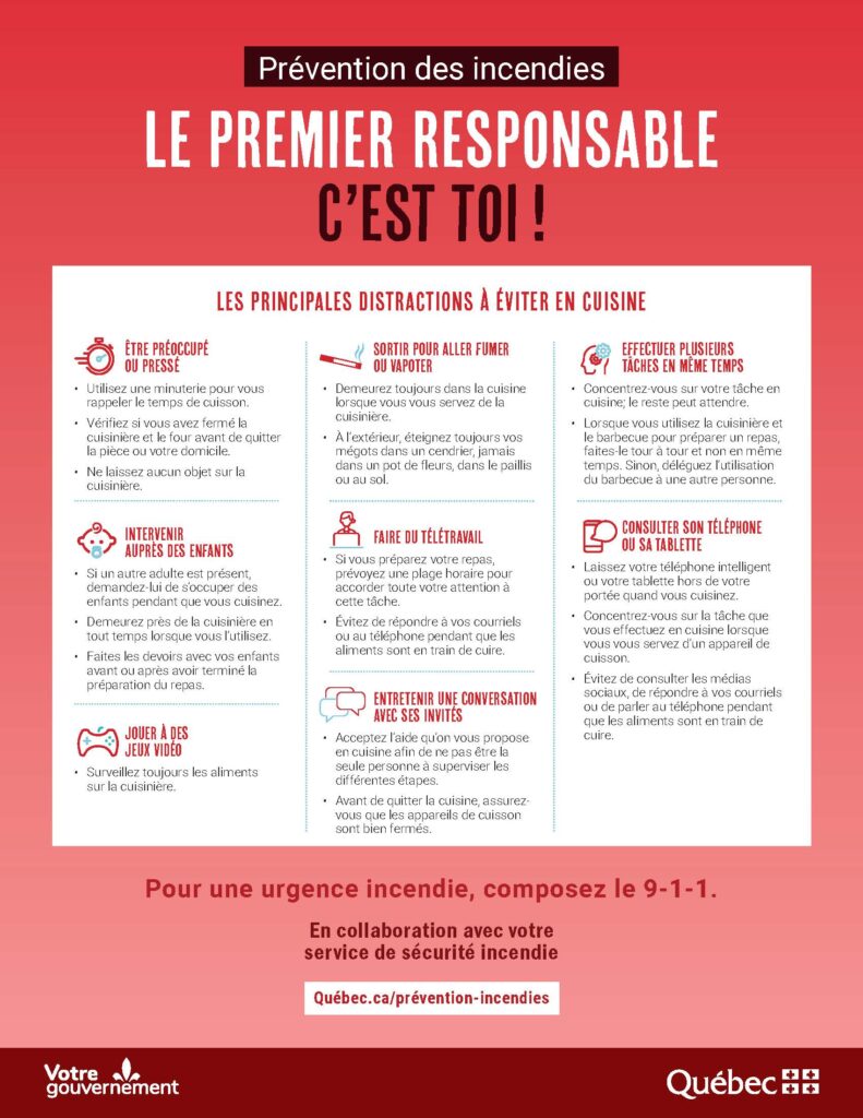 Protégez votre foyer : les bons réflexes contre le feu distractions cuisine ville de la malbaie 791x1024 Protégez votre foyer : les bons réflexes contre le feu